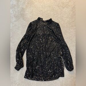 Sequence Black Long Sleeve Dress